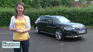 Audi A6 Allroad Quattro estate review  Carbuyer [upl. by Maletta]