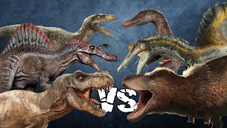 Dinosaurs Comparison Battles  SPORE [upl. by Napra]