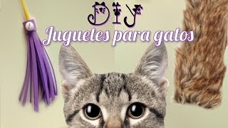 DIY Mas Juguetes para Gatos [upl. by Leugim]