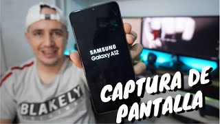 SAMSUNG GALAXY A12 📲 Como Hacer un Screenshot FÁCIL O Captura De Pantalla 👉  Orientador Movil [upl. by Enelad]