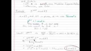 BIG Exponents  Modular Exponentiation Fermats Eulers [upl. by Schonfeld]