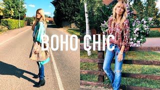 BOHO STYLE OUTFITS  How to dress Bohemian Style [upl. by Laenaj]