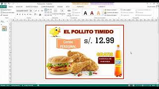 Creando un anuncio publicitario en Publisher [upl. by Archibaldo]