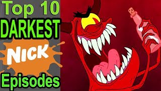 Top 10 Darkest Nickelodeon Episodes ft BlameitonJorge [upl. by Arva]