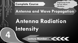 Antenna Radiation Intensity Definition Basics Unit Formula amp Calculation Explained [upl. by Harp366]