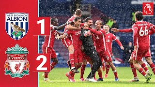 Highlights West Brom 12 Liverpool  ALISSON heads the winner in injury time [upl. by Patti]