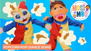 Popcorn Pop Dance Song for Kids 🎪 Educational Fun Easy Steps 🍿 Dance to Learn [upl. by Kara]