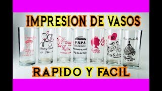 COMO IMPRIMIR VASOS CON SERIGRAFIA [upl. by Letsirhc822]