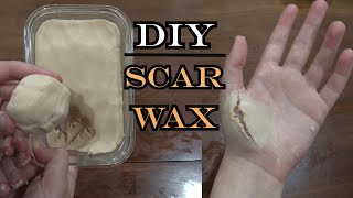 DIY SCAR WAX  Super Simple 2 Ingredients [upl. by Trillby668]