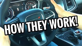 PADDLE SHIFTERS How They Work Explained [upl. by Prisilla364]