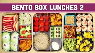 Bento Box Lunches  Healthy Recipes  Mind over Munch [upl. by Frulla417]