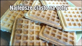 Najlepsze ciasto na gofry Pulchne i chrupiące koniecznie spróbuj ten przepis The best waffle cake [upl. by Llenej]