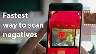 How to start scanning photo negatives with the app quotPhoto Negative Scannerquot [upl. by Strohbehn852]