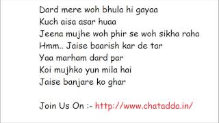 BANJARA Jaise Banjare Ko Ghar  Ek Villain Song with lyrics HD [upl. by Nairdna]