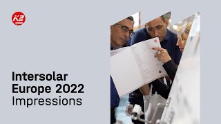 Intersolar Europe 2022  Impressions [upl. by Ettenal]