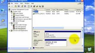 How To Partition C Drive Windows XP [upl. by Zailer]