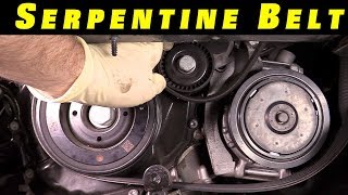 How to Replace a Serpentine Belt [upl. by Bette-Ann]