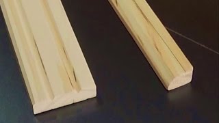 COMO HACER MOLDURAS DE MADERA  WOODEN MOLDINGS  Juan Carlos Aquila [upl. by Nyleek]