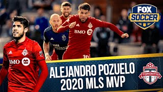 Toronto FC’s Alejandro Pozuelo named 2020 MLS MVP  2020 MLS Season [upl. by Soulier]