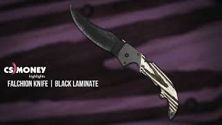 CSGO  Falchion Knife  Black Laminate [upl. by Eli]