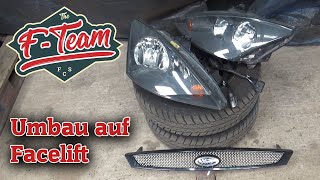 Scheinwerfer ausbauen  Facelift Umbau Ford Focus MK1  Scheinwerferumbau  Tutorial  the F  Team [upl. by Nevai227]