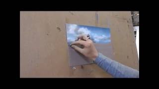 soft pastel landscape demonstration by Nathalie JAGUIN [upl. by Dory]