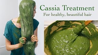 CASSIA TREATMENT FOR HEALTHY HAIR My experience  how to [upl. by Thedric328]