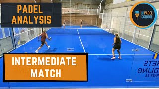 Padel Match Analysis  Intermediate Ladies [upl. by Drapehs]