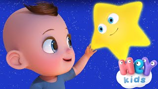 Berceuse pour bébé  Brille Brille Petite Étoile Fais Dodo Au Clair de la Lune  15 min ⭐ HeyKids [upl. by Dielu]