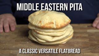 Middle Eastern Pita bread A classic versatile flatbread [upl. by Assillem]