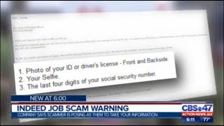 Indeed job scam warning [upl. by Ulyram]