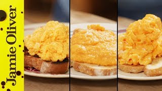 How To Make Perfect Scrambled Eggs  3 ways  Jamie Oliver [upl. by Annoif63]