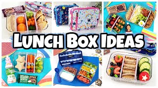 New Lunch Boxes 🍎 Fun and EASY Lunch Ideas [upl. by Einahets]