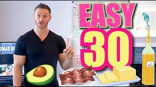 30Day EASY Keto Challenge Full Meal Plan to Follow [upl. by Hnib140]