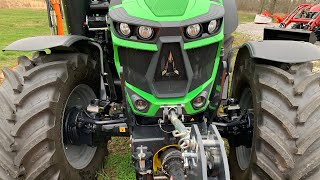 Deutz Fahr 6140 TTV Features [upl. by Anyotal]