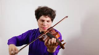 Augustin Hadelich plays Ysaÿe Sonata no 2 2020 [upl. by Horsey22]