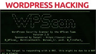 WordPress Vulnerability Scanning With WPScan [upl. by Ahsiet]