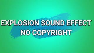 BOMB EXPLOSION SOUND EFFECT  NO COPYRIGHT [upl. by Reggi]