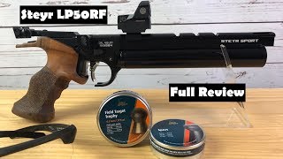 Luftpistole Steyr LP50RF  Full Review [upl. by Ecirahc337]