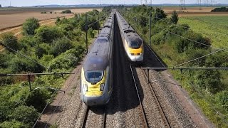 Eurostar  Alstom TMST E300 vs Siemens E320 [upl. by O'Neill]