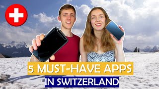 5 APPS YOU NEED IN SWITZERLAND that will make your life easier [upl. by Chevalier778]