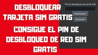 🔏Pin de desbloqueo de RED de tarjeta SIM 👉2024 Código de desbloqueo de red de TARJETA SIM SAMSUNG [upl. by Neerol]