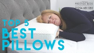 Top 5 Pillows  Best Pillow Review [upl. by Natsrik]