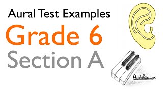 Aural Test Examples Grade 6 ABRSM  Section A [upl. by Aztinaj]