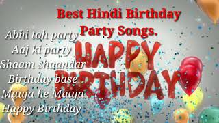 Best Hindi bollywood Birthday party songs [upl. by Klinges]