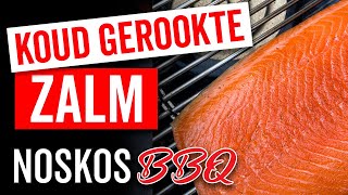 Zalm koud roken in de BBQ met een Cold Smoke Generator [upl. by Trescott767]