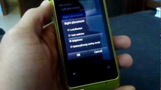 Extra Buttons for Symbian Belle  Demoed on N8 [upl. by Vary]