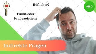 60 Indirekte Fragen  Erklärung amp Höflich Fragen stellen [upl. by Nadaba916]