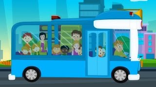 The Wheels On The Bus  Kids Songs For Childrens  Nursery Rhymes [upl. by Nhguaval]