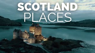 10 Best Places to Visit in Scotland  Travel Video [upl. by Hairam]